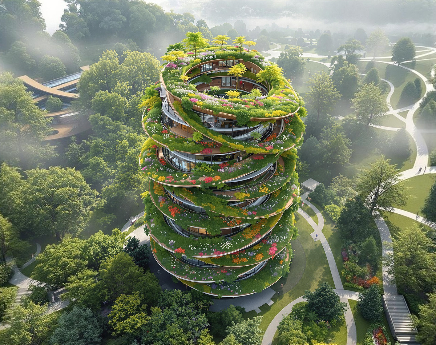 Riverside residence